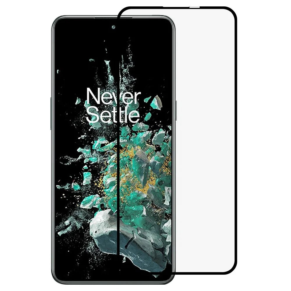 Dustproof Tempered Glass Screen Film for OnePlus 10T 5G / Ace Pro 5G, Full Glue Full Coverage HD Silk Printing Phone Screen Protector - 1