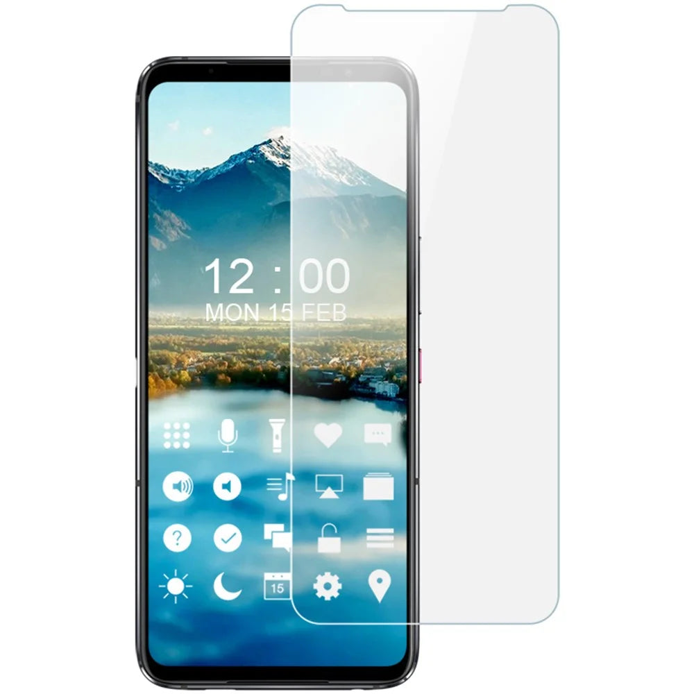 For Asus ROG Phone 6 5G 0.3mm Arc Edge Tempered Glass Film Anti-explosion Ultra Clear Screen Protector - 1