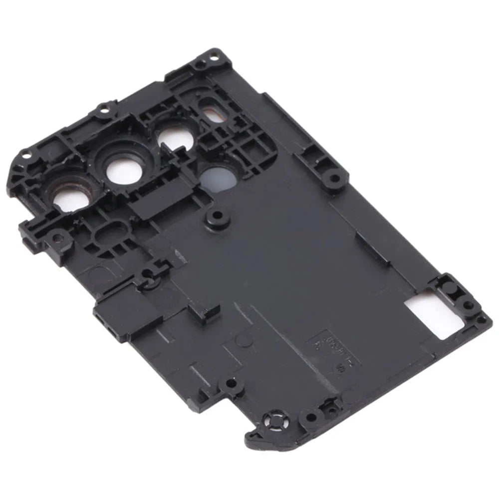 For Xiaomi Redmi Note 9 4G (Qualcomm Snapdragon 662) M2010J19SC / Redmi 9T / Poco M3 Motherboard Protective Cover with Camera Ring Lens Cover (without Logo) - Black - 2
