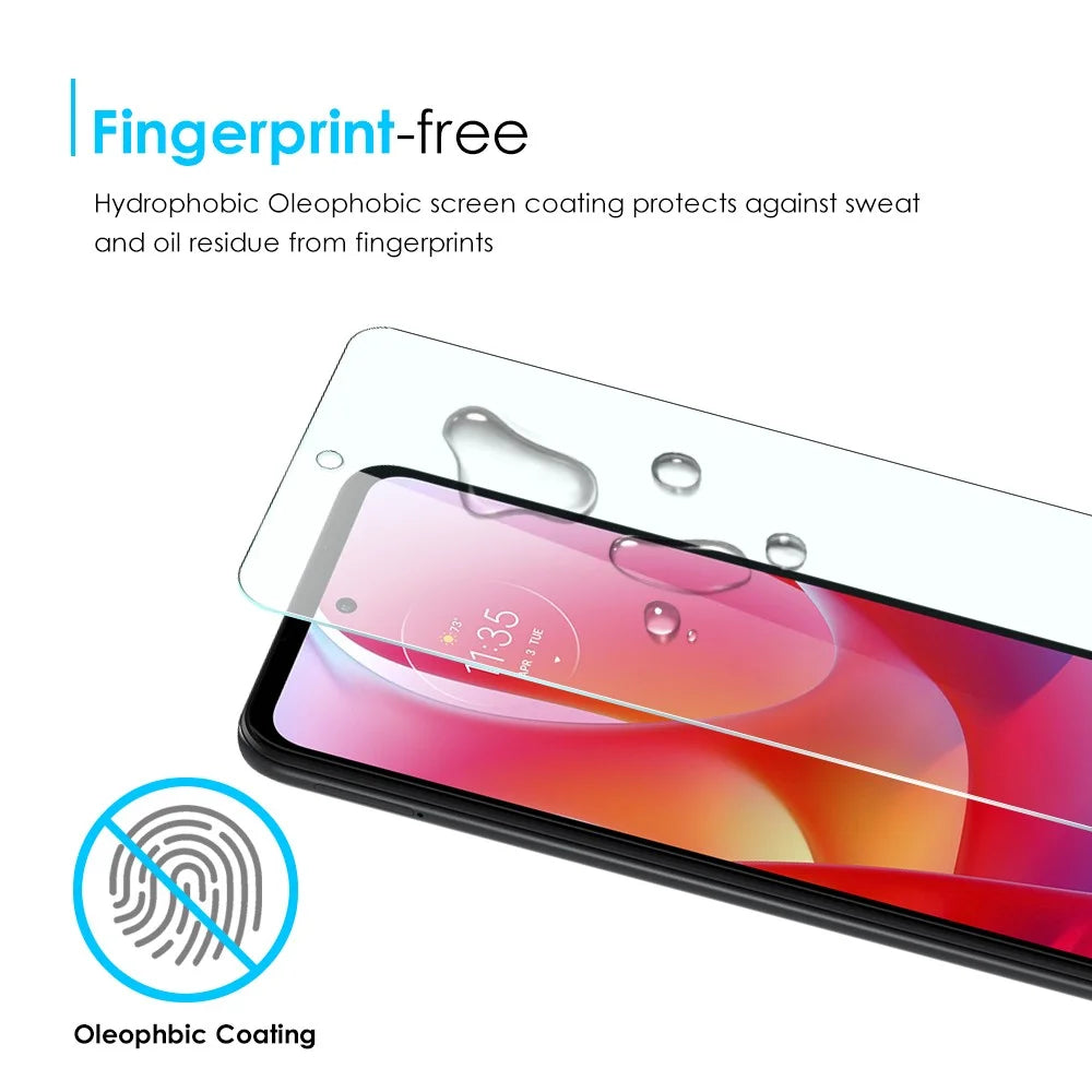 NORTHJO For Motorola Moto G Power (2022) 0.3mm 2.5D Tempered Glass Screen Protector Ultra Clear Anti-fingerprint Film - 3