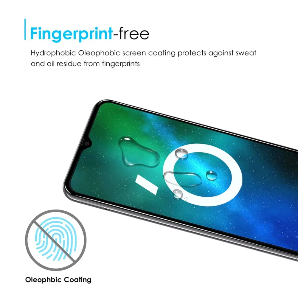 NORTHJO For Samsung Galaxy A33 5G Anti-explosion HD Clear Screen Protector Full Coverage Silk Printing Protective Tempered Glass Film - 3
