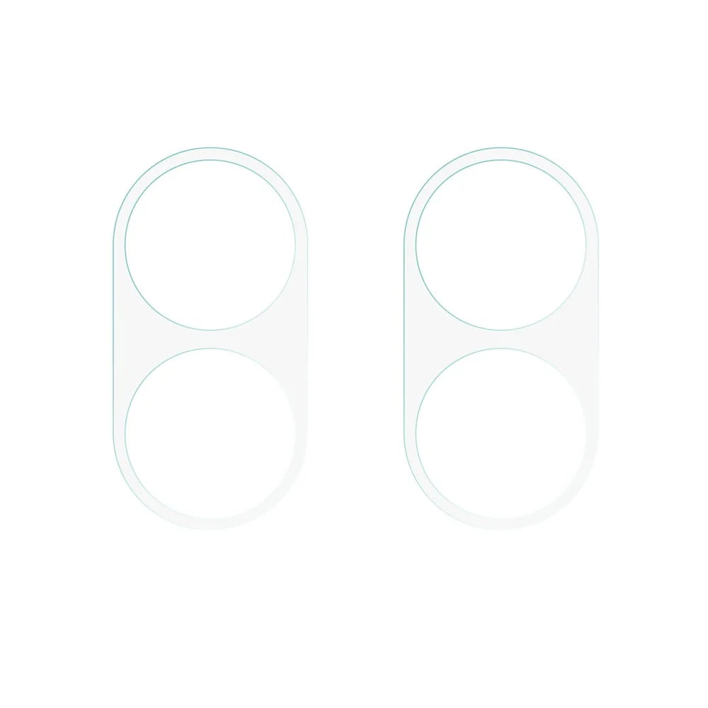 For Nothing phone (1) 5G 2Pcs  /  Set HD Camera Lens Protector No Bubble 3D Arc Edge Tempered Glass Lens Film - 2