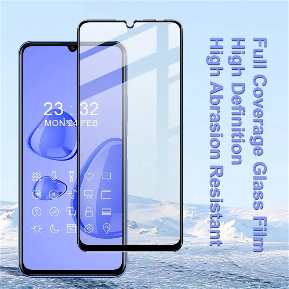 IMAK Pro+ Series for Huawei nova Y70 Plus 4G / nova Y70 / Maimang 11 5G Screen Protector Full Cover Full Glue 9H Hardness Tempered Glass Clear Film - 4