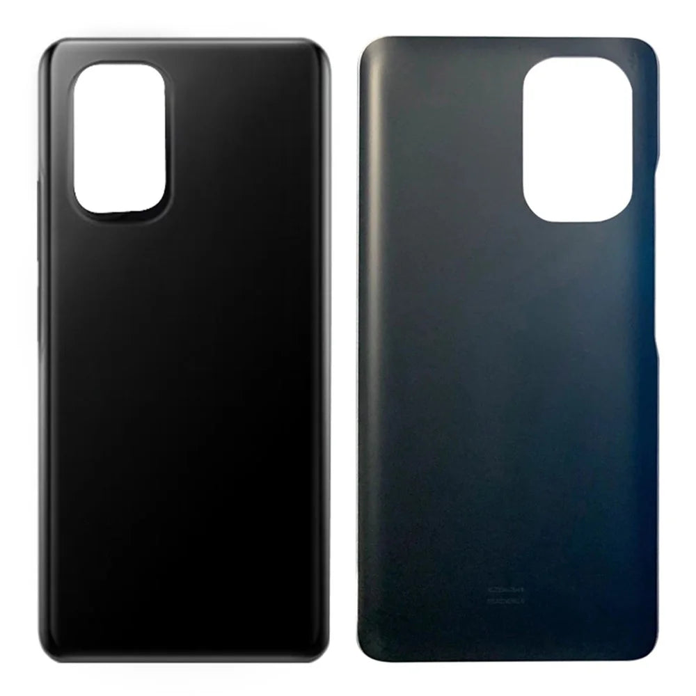 For Xiaomi Poco F3 Battery Housing Back Cover Replacement - Black - 1