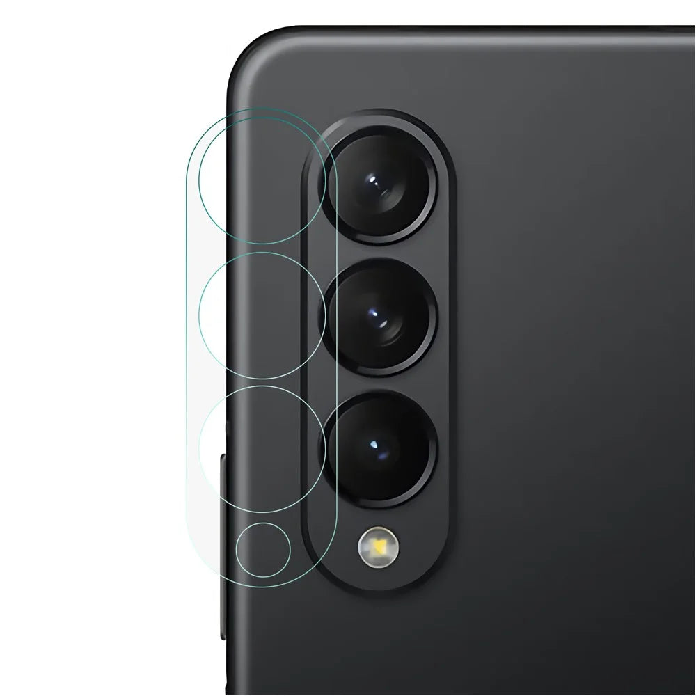 For Samsung Galaxy Z Fold4 5G Rear Camera Lens Protector Tempered Glass High Transparency Anti-scratch Full Lens Film - 1