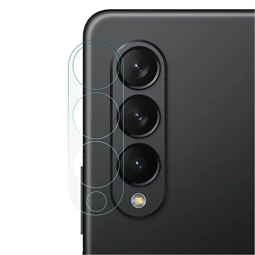 For Samsung Galaxy Z Fold4 5G Rear Camera Lens Protector Tempered Glass High Transparency Anti-scratch Full Lens Film - 1