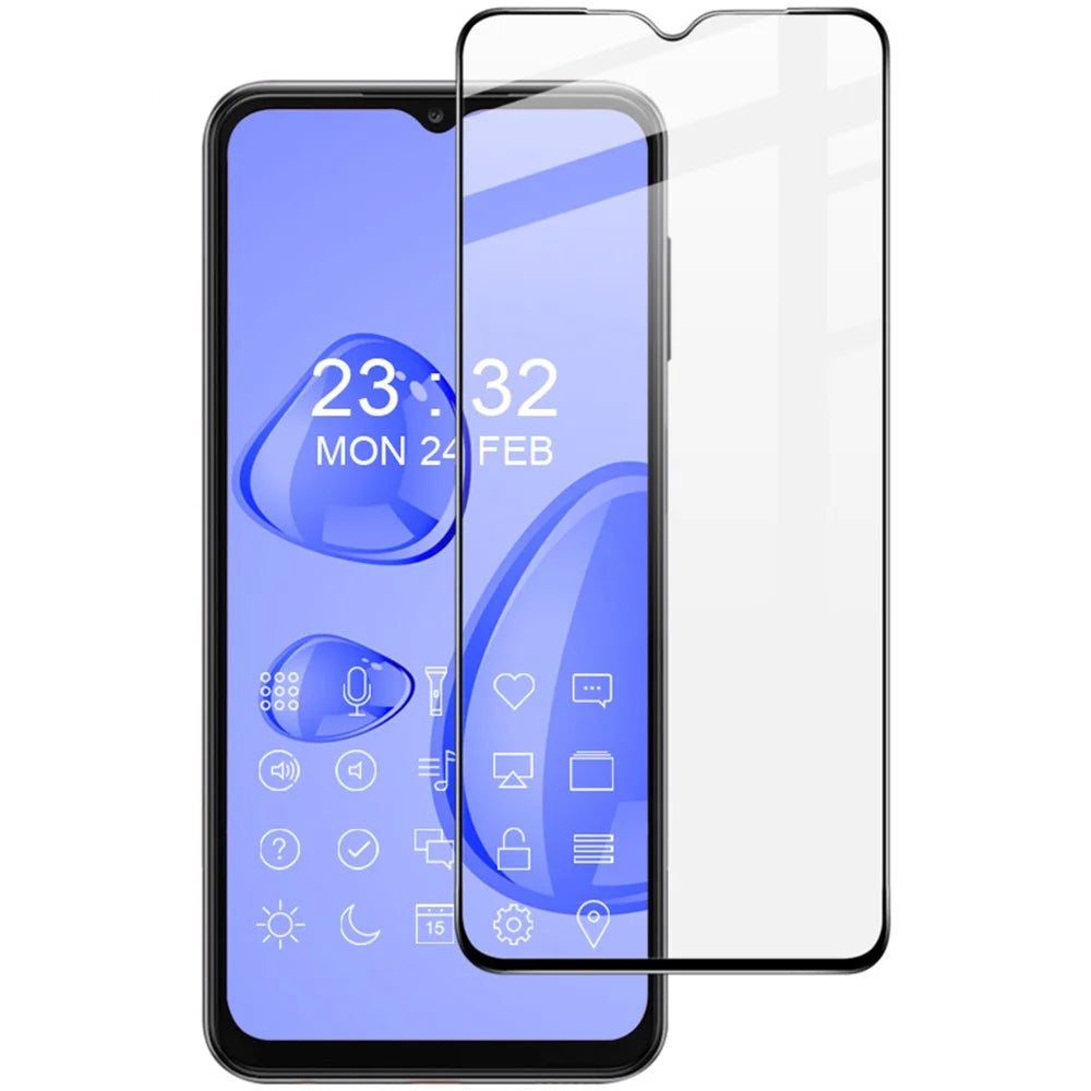 IMAK Pro+ Series for Samsung Galaxy F23 5G  / M23 5G / M13 4G / M13 5G Tempered Glass Full Screen Protector Full Glue HD Clear Film - 1