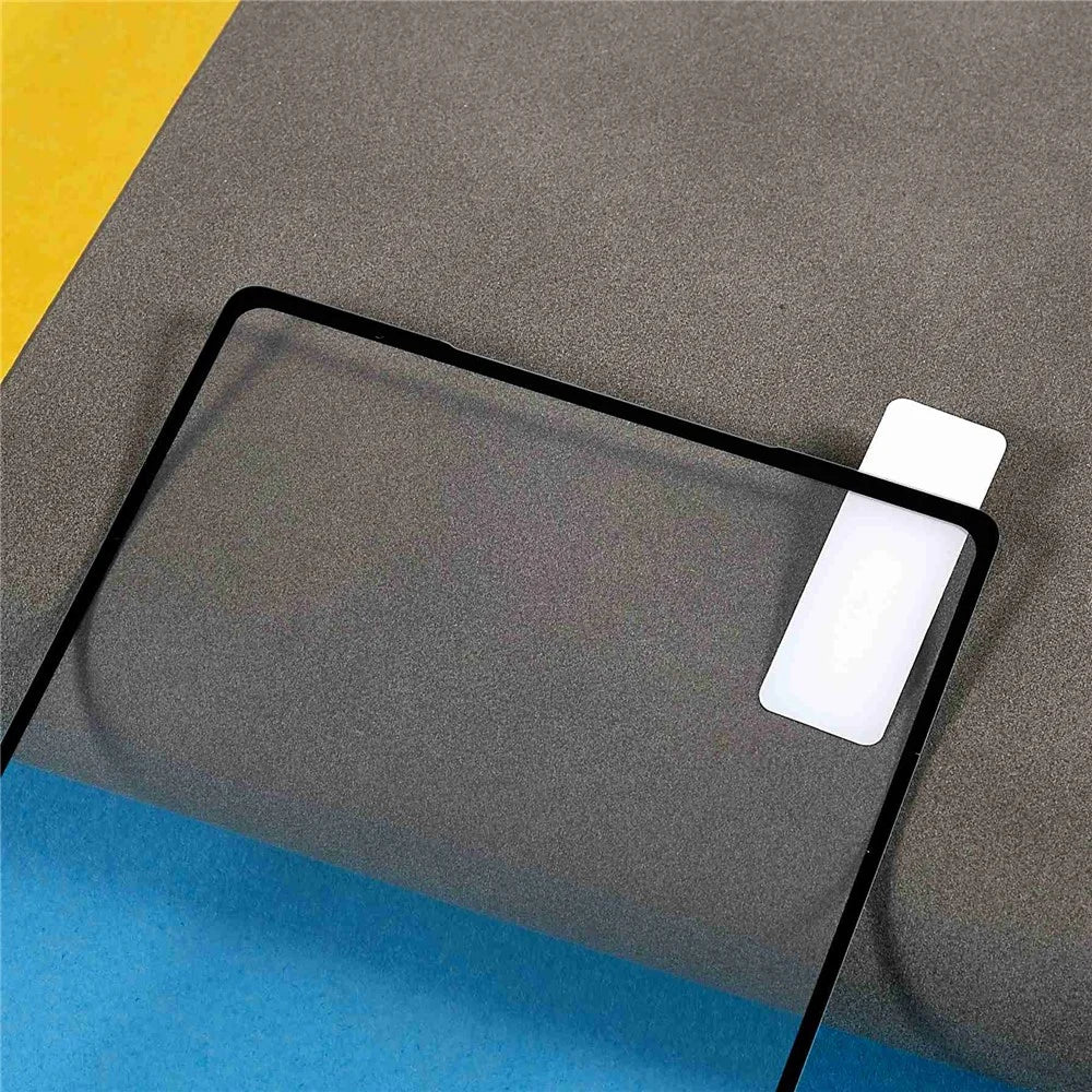 For Google Pixel 6a Silk Printing High Aluminum-silicon Glass Anti-wear Full Glue Full Coverage HD Protector - 4