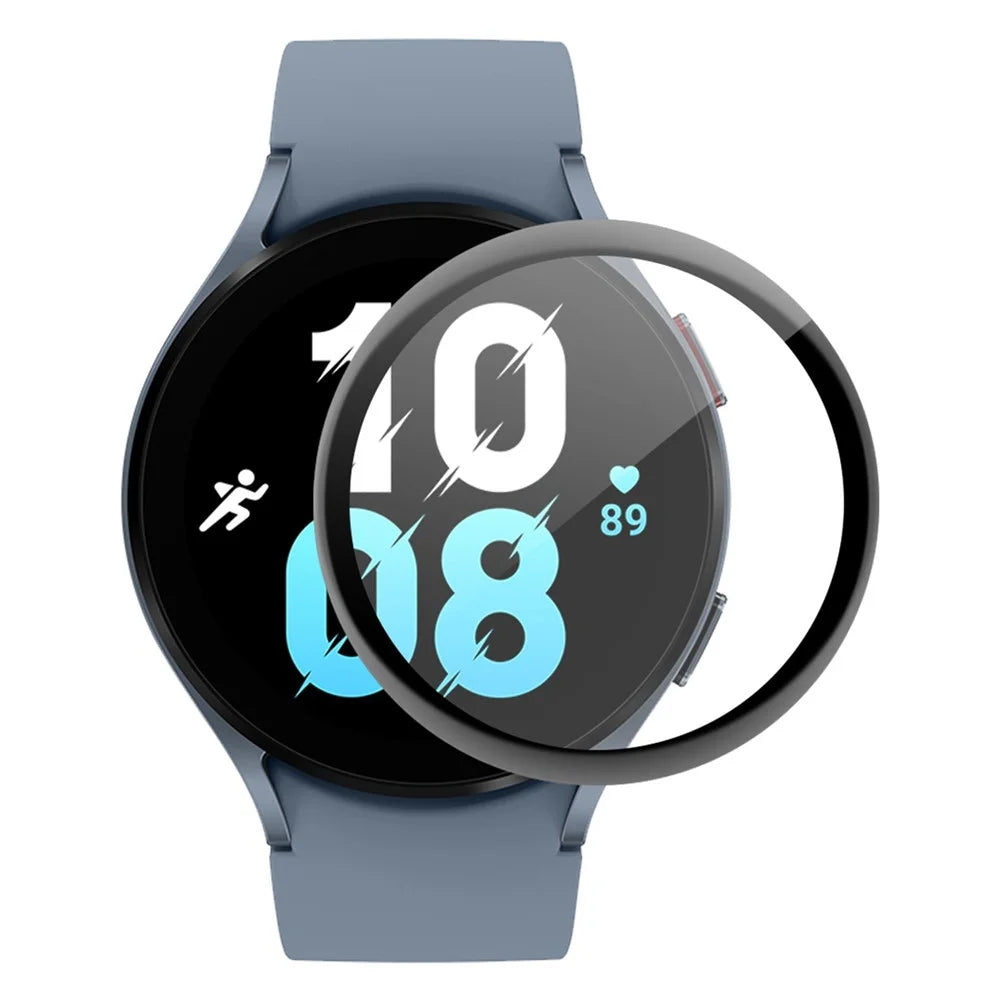 ENKAY HAT PRINCE For Samsung Galaxy Watch 5 44mm Screen Protector 3D Curved Soft PC Edge + Full Cover HD PMMA Film - 1