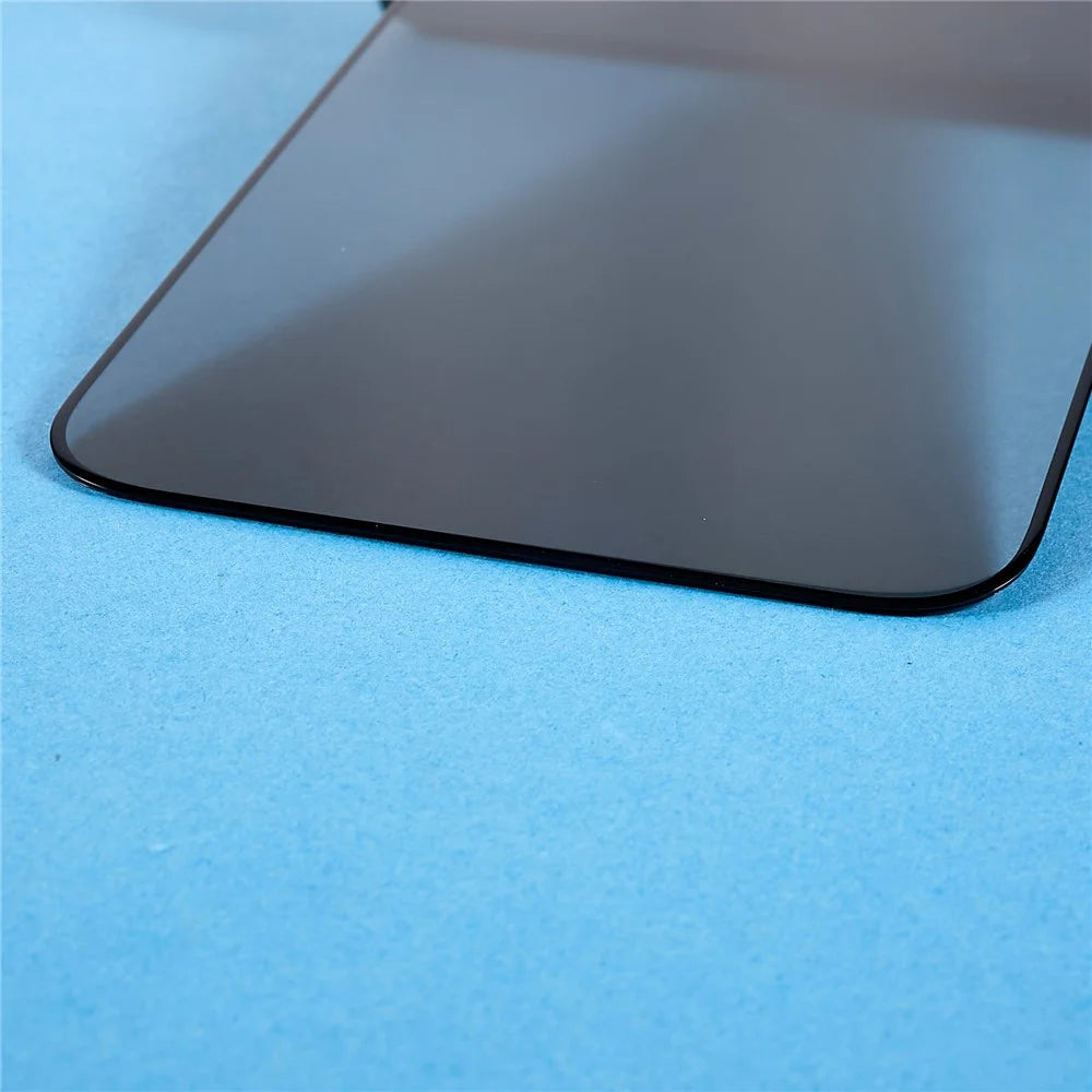 For iPhone 12 Pro Max 6.7 inch High Aluminium-silicon Glass Privacy Screen Protector Silk Printing Full Cover Full Glue Anti-static Dust-proof Film with Auto Alignment Tool - 5