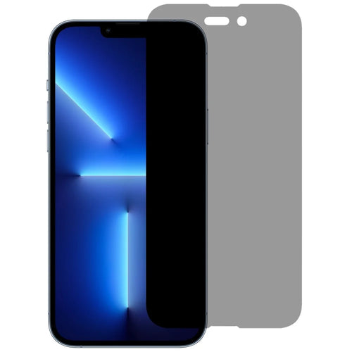RURIHAI Full Glue Screen Protector for iPhone 14 Pro Max 6.7 inch, Easy Installation Anti-Spy Full Covering Tempered Glass Film - 1