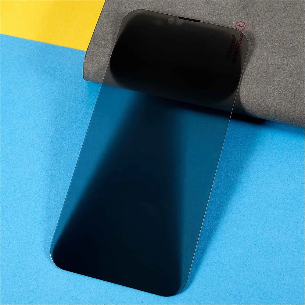 RURIHAI Anti-Spy Screen Protector for iPhone 14 Plus, Full Glue Full Covering Tempered Glass Film Shatterproof Easy Installation Film - 3
