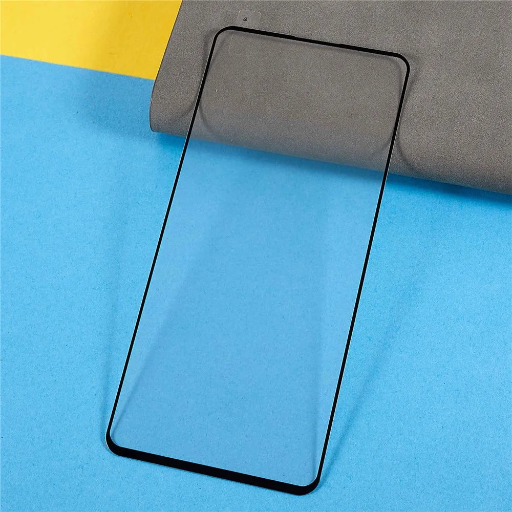 For OnePlus 10T 5G / Ace Pro 5G Anti-bubble Anti-wear Full Cover Silk Printing Screen Protector Full Glue Tempered Glass Film - 3