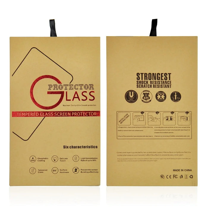 For iPhone 14 Pro 6.1 inch Temepred Glass Back Film Full Glue HD Back Screen Protector - 7