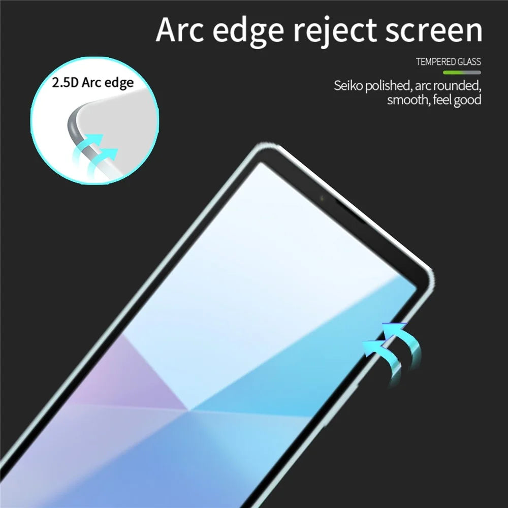 MOFI JK Series-1 for Sony Xperia 10 VI Screen Protector Shatterproof High Aluminum-Silicon Glass Film - 7