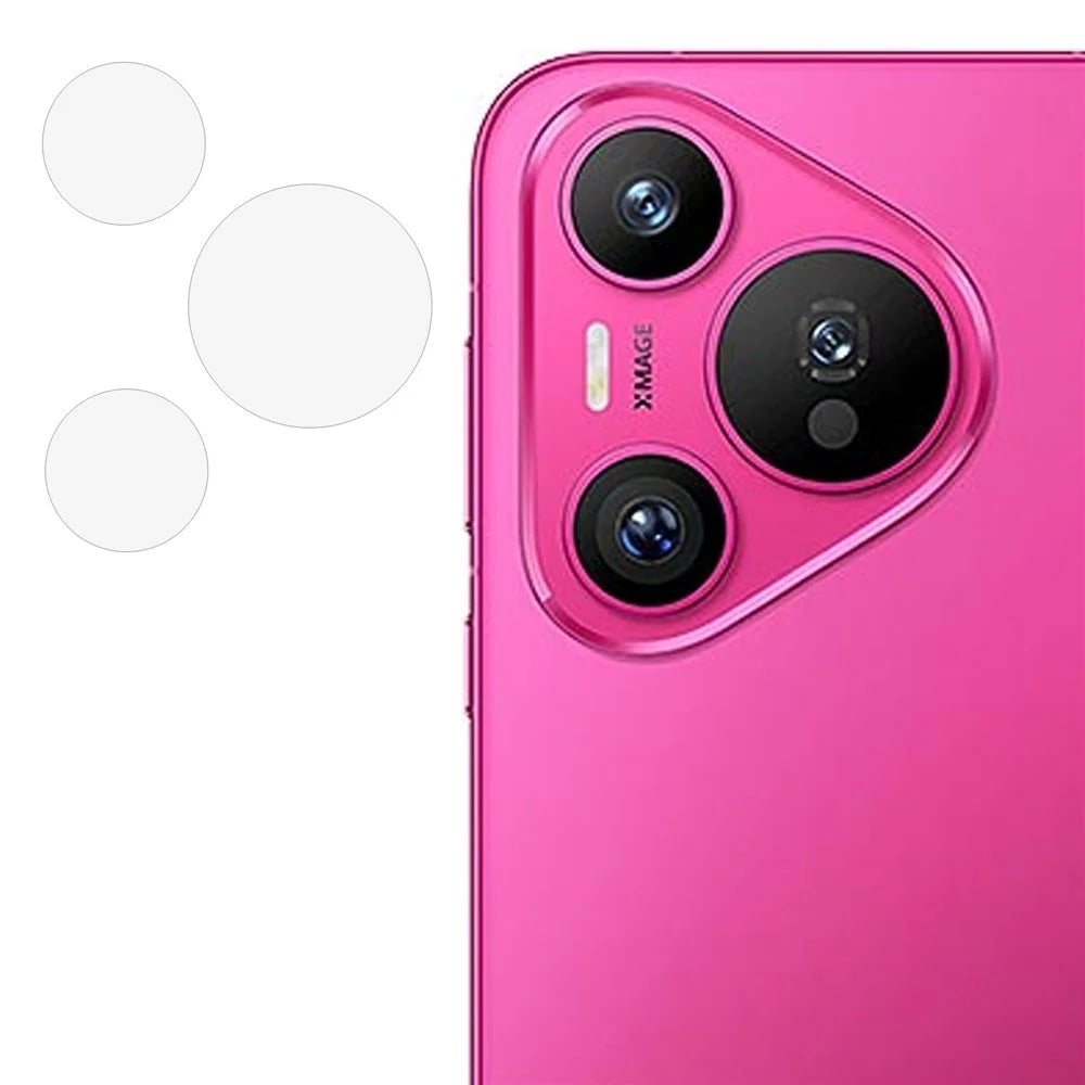 For Huawei Pura 70 Camera Lens Protector Tempered Glass Lens Film Anti-Explosion - 1