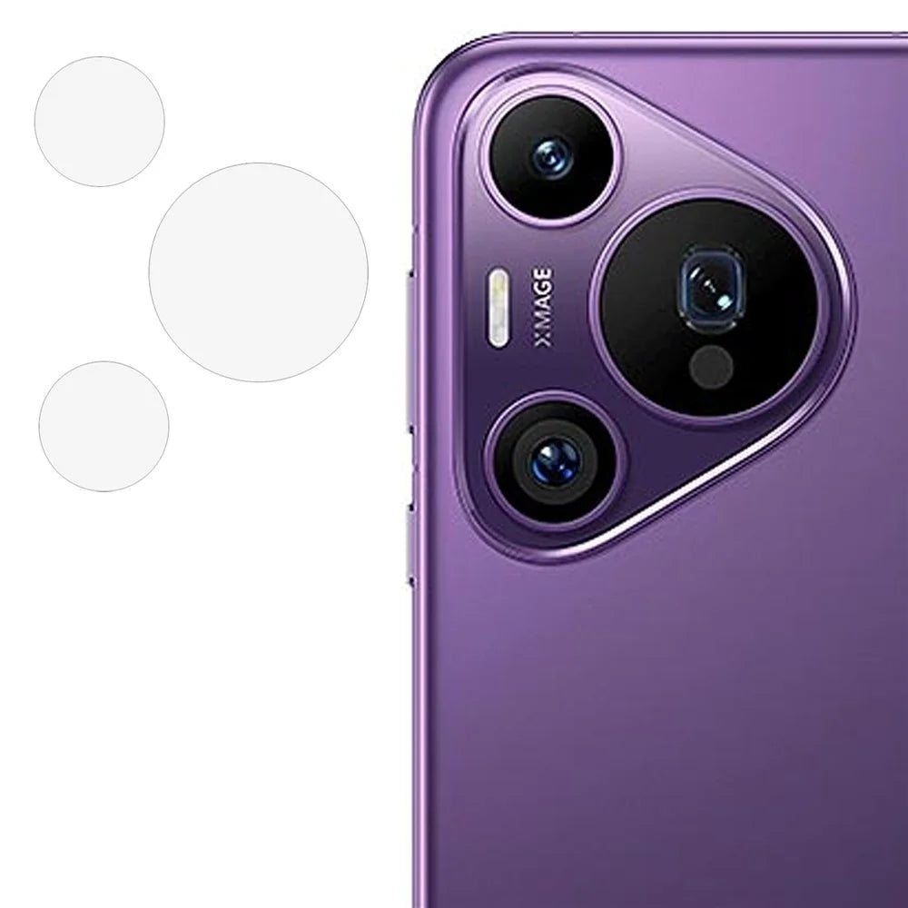 For Huawei Pura 70 Pro / 70 Pro+ Camera Lens Protector Tempered Glass Clear Lens Film - 1