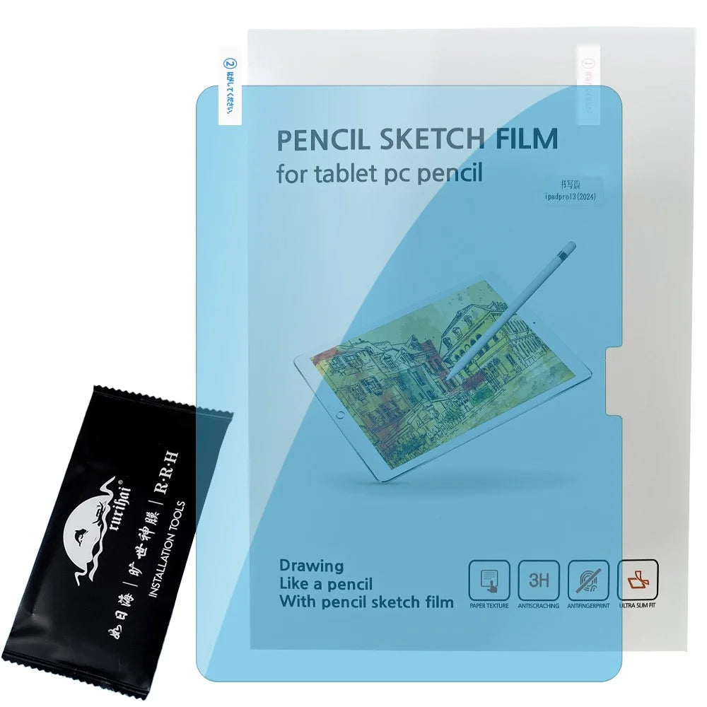 RURIHAI For iPad Pro 13 (2025) / (2024) / Air 13 (2026) / (2025) / (2024) Kent Paper Tablet Screen Protector Smooth Writing - 6