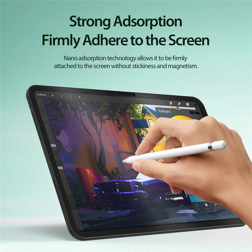 DUX DUCIS Naad Series for iPad Pro 11 (2025) / 11 (2024) Screen Protector Matte PET Paperfeel Film Removable, Reusable - 5
