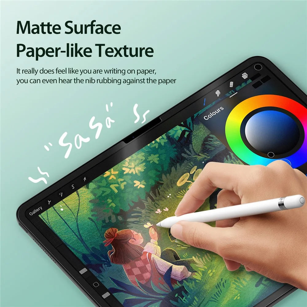 DUX DUCIS Naad Series for iPad Pro 13 (2025) / 13 (2024) Screen Protector Matte PET Paperfeel Film Removable, Reusable - 6