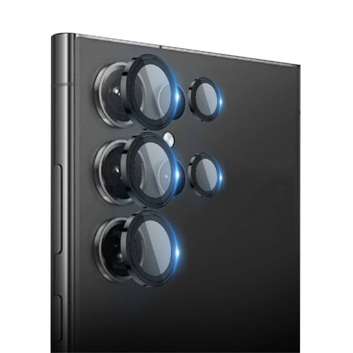 X-LEVEL AR-Spotlight Series For Samsung Galaxy S24 Ultra Tempered Glass Lens Protector Camera Lens Film - Black - 1