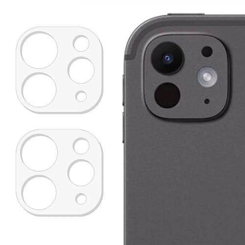 2Pcs For iPad Pro 11 (2024) / Pro 13 (2024) Tempered Glass Camera Lens Protector (3D Arc Edge) - 1