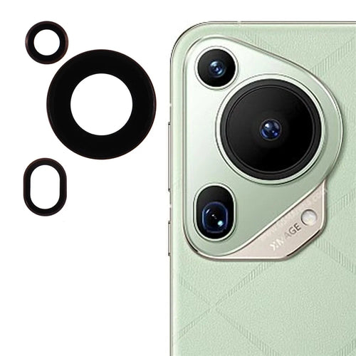 1 Set For Huawei Pura 70 Ultra Camera Lens Protector Tempered Glass Rear Lens Film -  Brown - 1