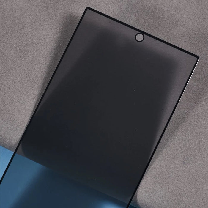 For Samsung Galaxy Z Fold6 5G Privacy Screen Protector Silk Printing Frame Full Glue Tempered Glass Film (Outer Screen) - 5