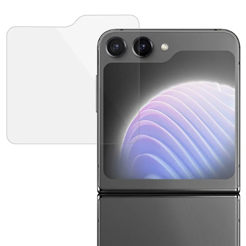 For Samsung Galaxy Z Flip7 FE 5G / Z Flip6 5G / Z Flip5 5G Rear Small Screen Protector 0.25 Arc Edge Tempered Glass Film - 1