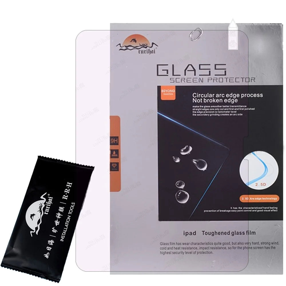 RURIHAI For iPad Air 13 (2026) / (2025) / (2024) Screen Protector Eye Protection 9H High Aluminium-Silicon Glass Film - 4