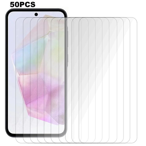 50PCS For Samsung Galaxy M35 5G Screen Protector Explosion-Proof Tempered Glass Film - 1