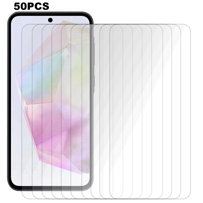 50PCS For Samsung Galaxy M35 5G Screen Protector Explosion-Proof Tempered Glass Film - 1