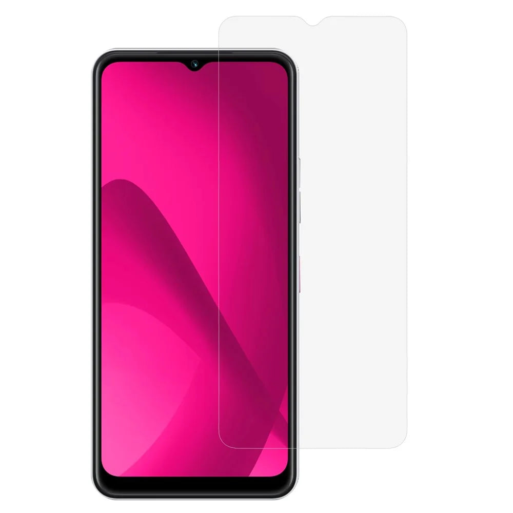 For T-Mobile REVVL 7 Screen Protector 2.5D Tempered Glass Film Bubble Free - 1
