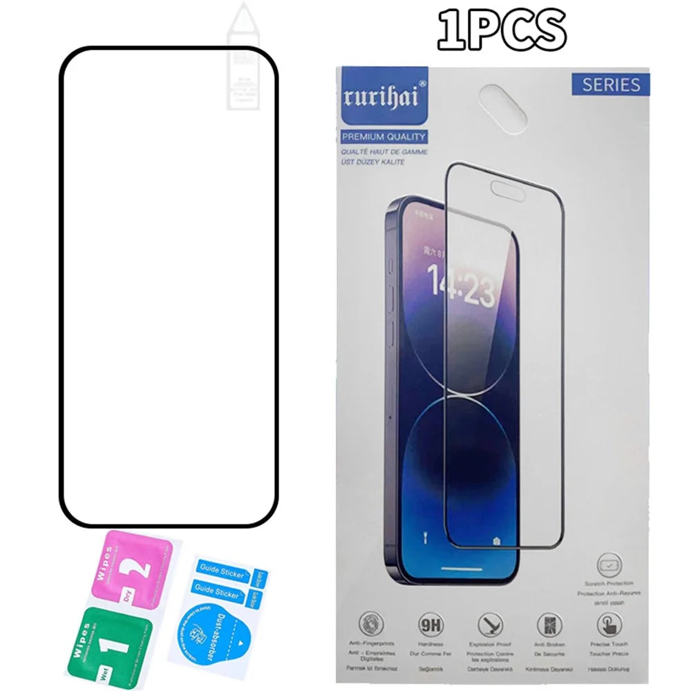 RURIHAI For Honor Play 8T Pro Clear Screen Protector High Aluminum-Silicon Glass Film Secondary Hardening - 5