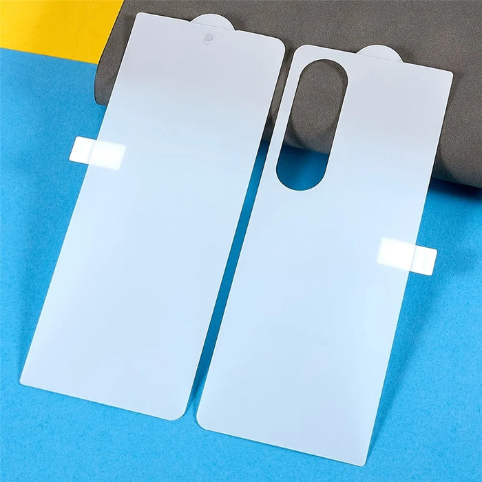 1 Set For Samsung Galaxy Z Fold6 5G Hydrogel Film Inside + Front + Back Cover TPU+PET Screen Protector - 5