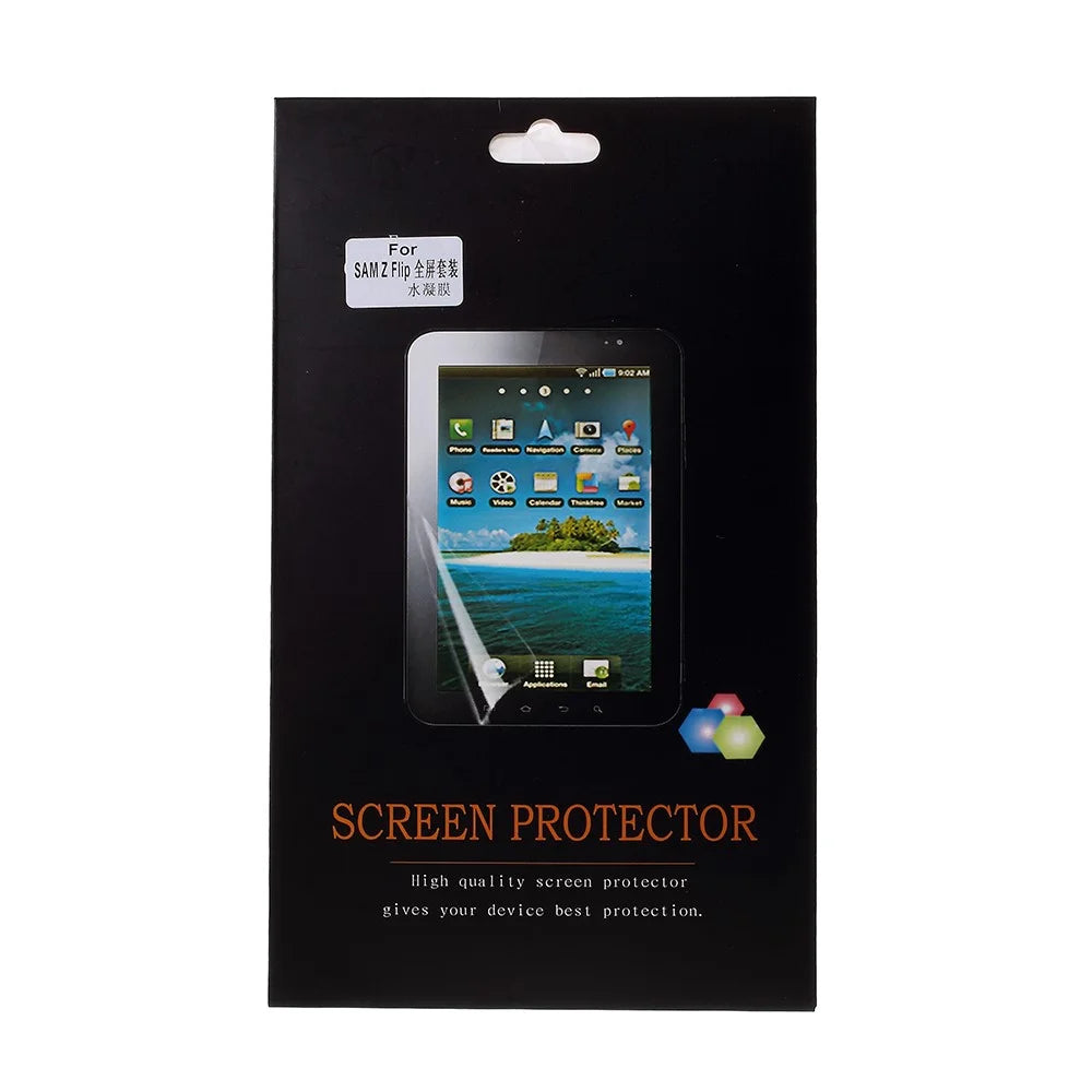 For Samsung Galaxy Z Flip7 FE 5G / Z Flip6 5G Screen Protector Set, Front + Back Full Cover TPU+PET Hydrogel Film - 2