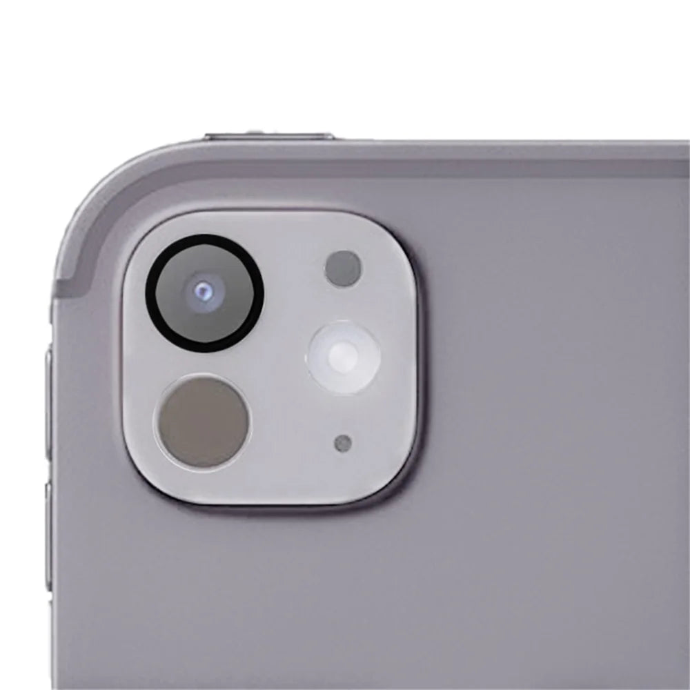 RURIHAI For iPad Pro 13 (2024) Camera Lens Protector 3D Silk Printing High Aluminum-Silicon Glass Lens Film - 2