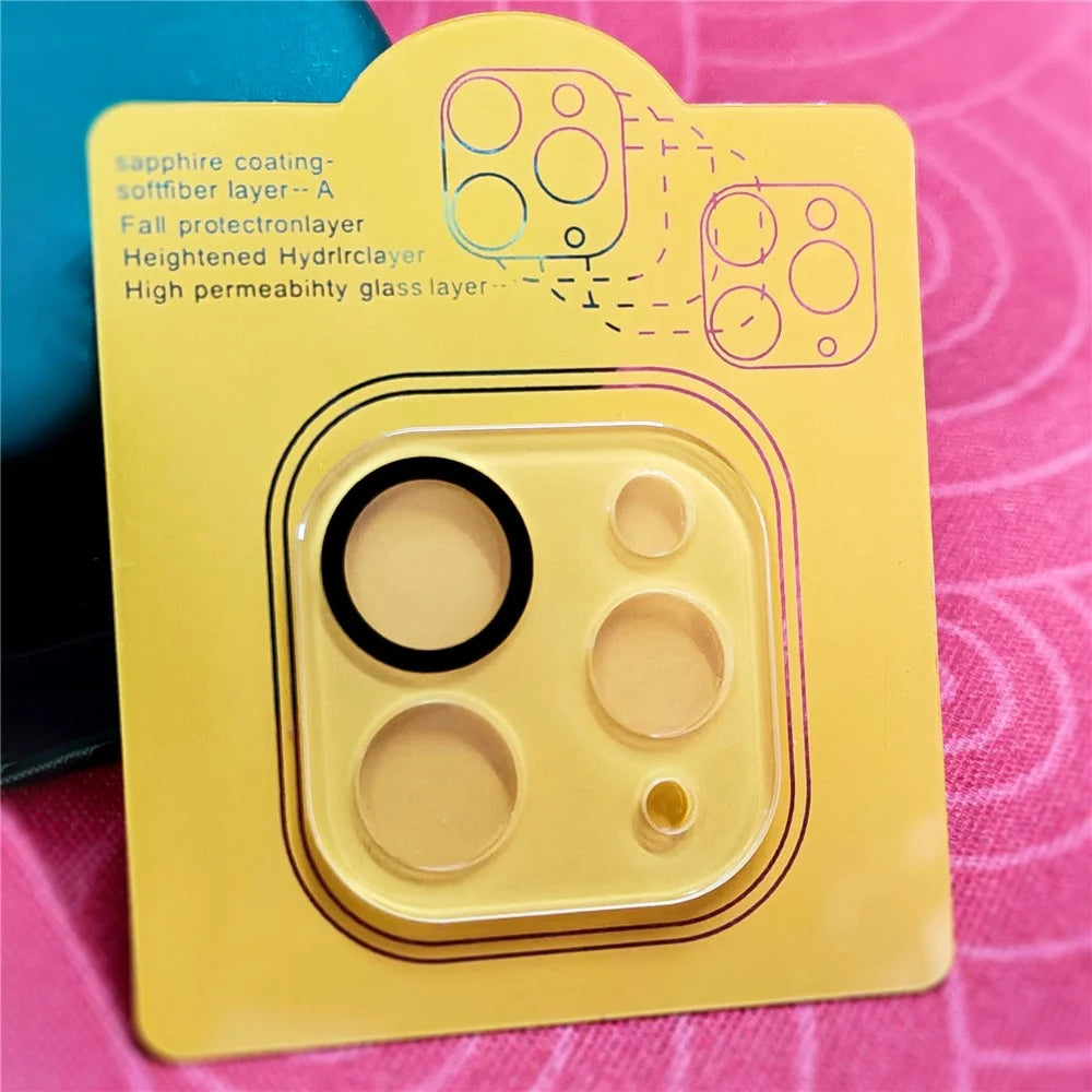 RURIHAI For iPad Pro 13 (2024) Camera Lens Protector 3D Silk Printing High Aluminum-Silicon Glass Lens Film - 5