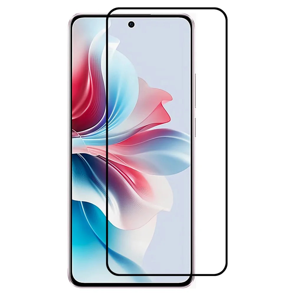 For Oppo Reno11 F 5G Screen Protector 9D Tempered Glass Film (Side Glue) - 1