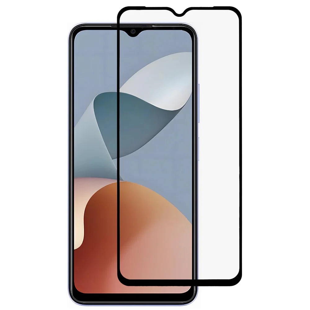 For ZTE Blade A54 Full Screen Protector Ultra Clear Tempered Glass Film (9D Side Glue) - 1