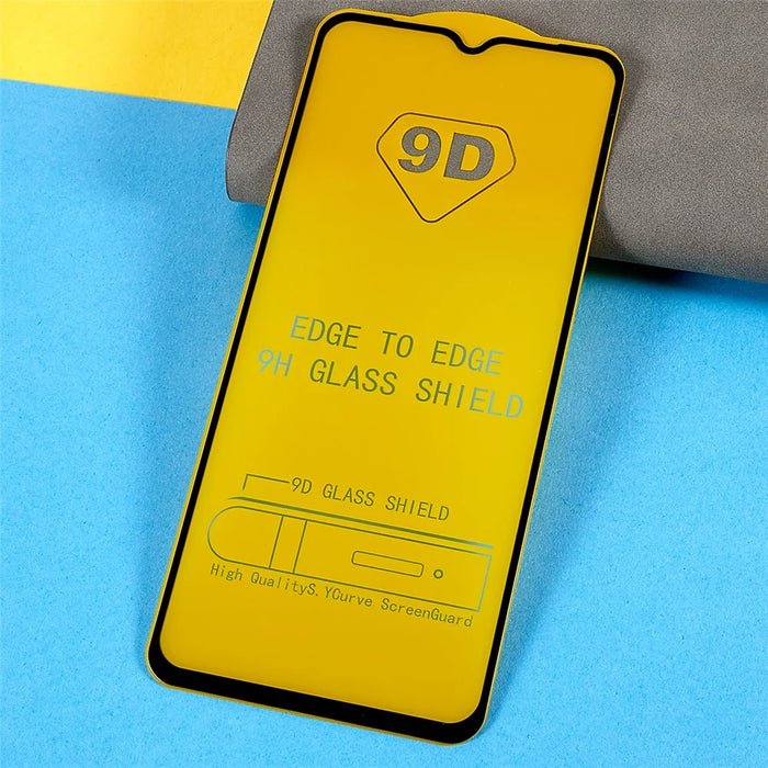 For ZTE Blade A34 Screen Protector 9D Side Glue Anti-Scratch Clear Tempered Glass Film - 7