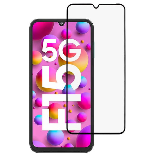 For Samsung Galaxy F15 5G Full Screen Protector Shatterproof Tempered Glass Film 9D Side Glue - 1