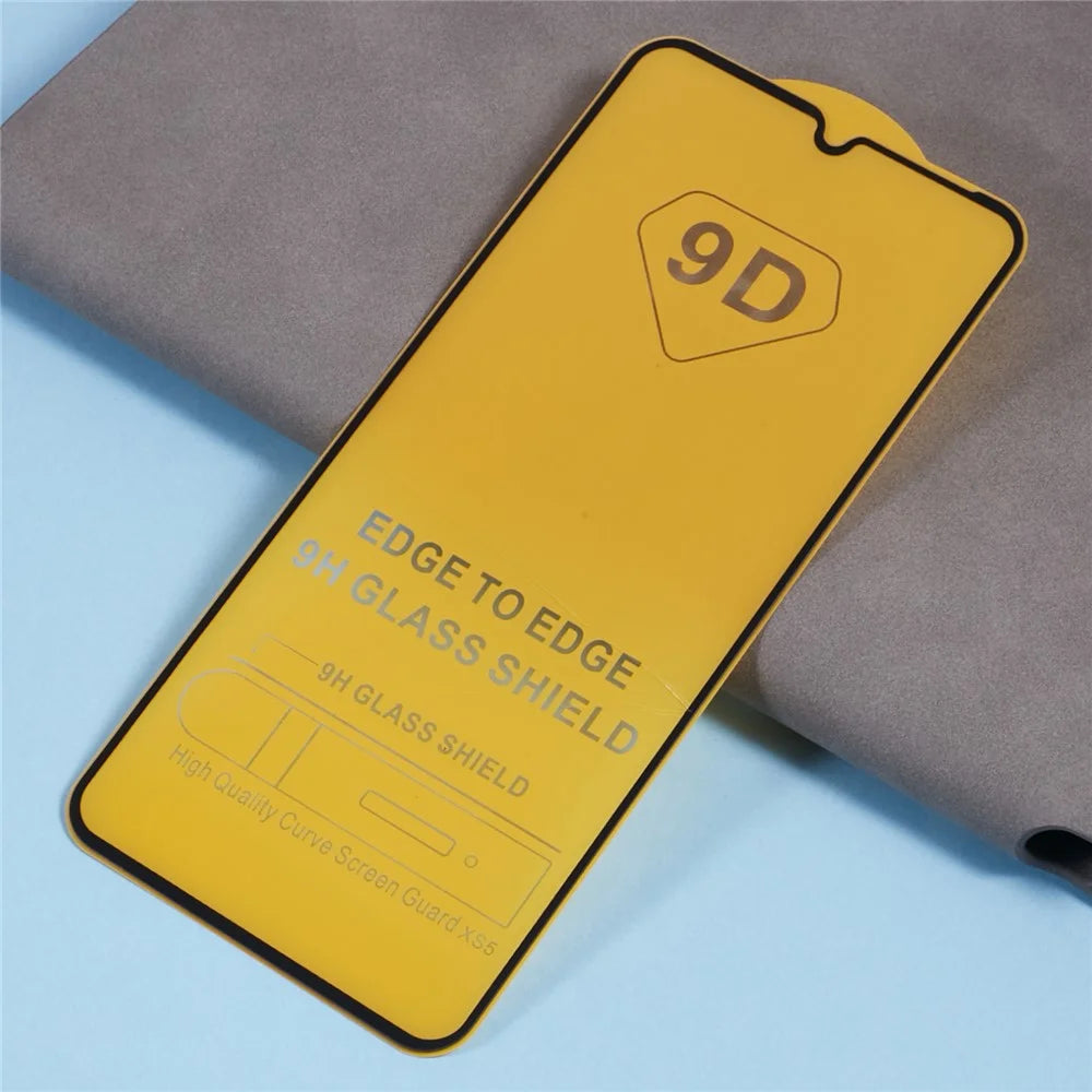 For Samsung Galaxy F15 5G Full Screen Protector Shatterproof Tempered Glass Film 9D Side Glue - 3