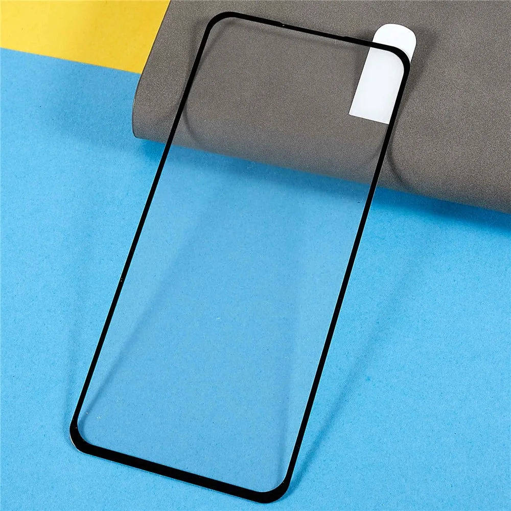 For Asus Zenfone 9 5G Full Covering Anti-wear Silk Printing Full Glue Film HD Tempered Glass Screen Protector - 3