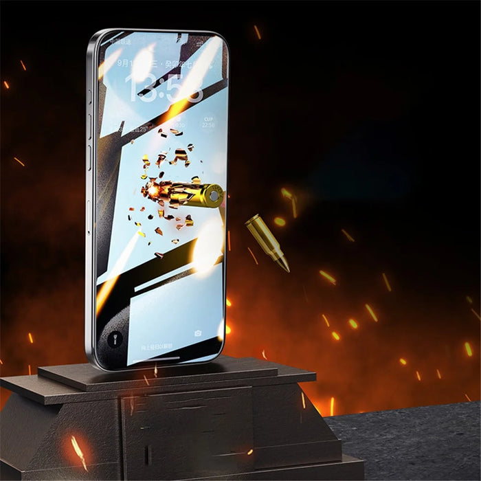 For iPhone 12 Pro Max Full Screen Protector Tempered Glass Film (Work with Electric Screen Protector Applicator) - 4