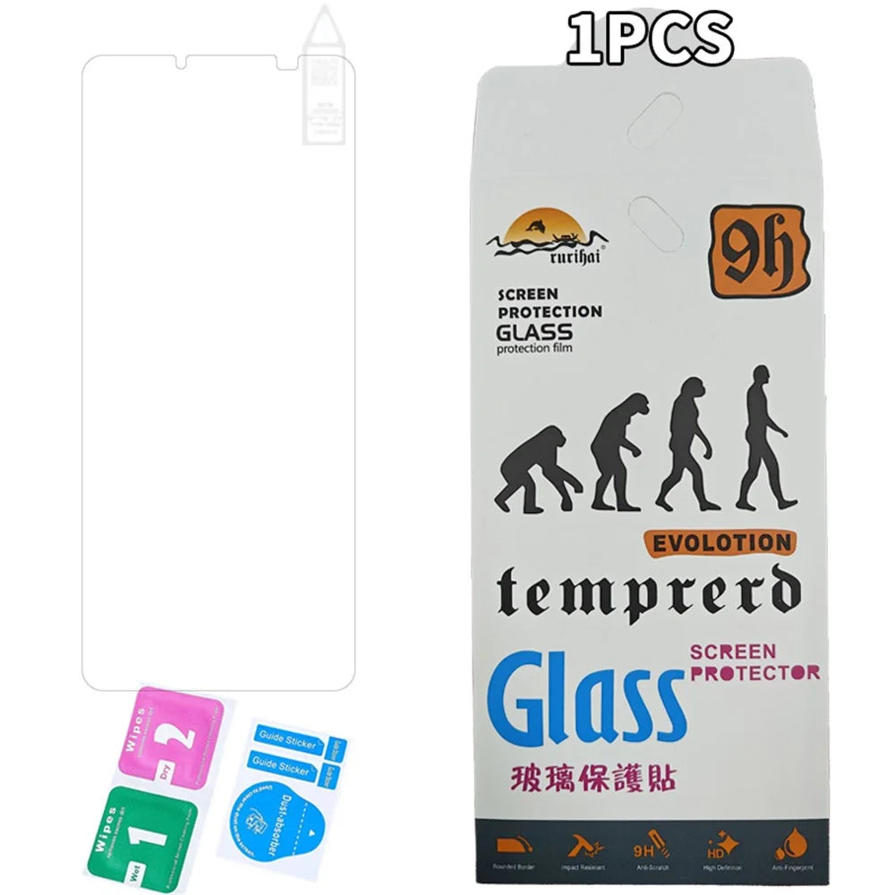 RURIHAI For Sony Xperia 10 VI Screen Protector 0.26mm High Aluminium-Silicon Glass Film Case-Friendly - 5