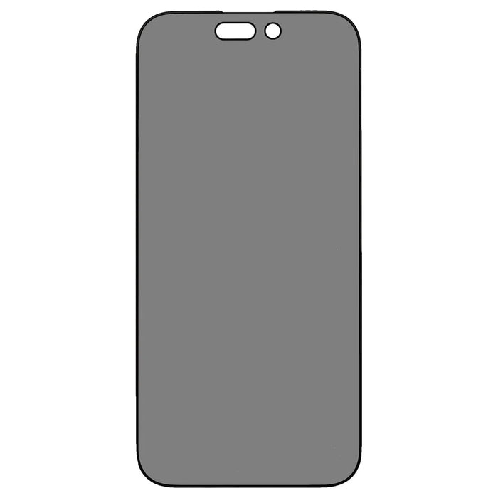 For iPhone 14 Pro Max 6.7 inch Anti-spy Matte Tempered Glass Bright Silk Printing Edge Full Cover Full Glue Screen Protector - 2