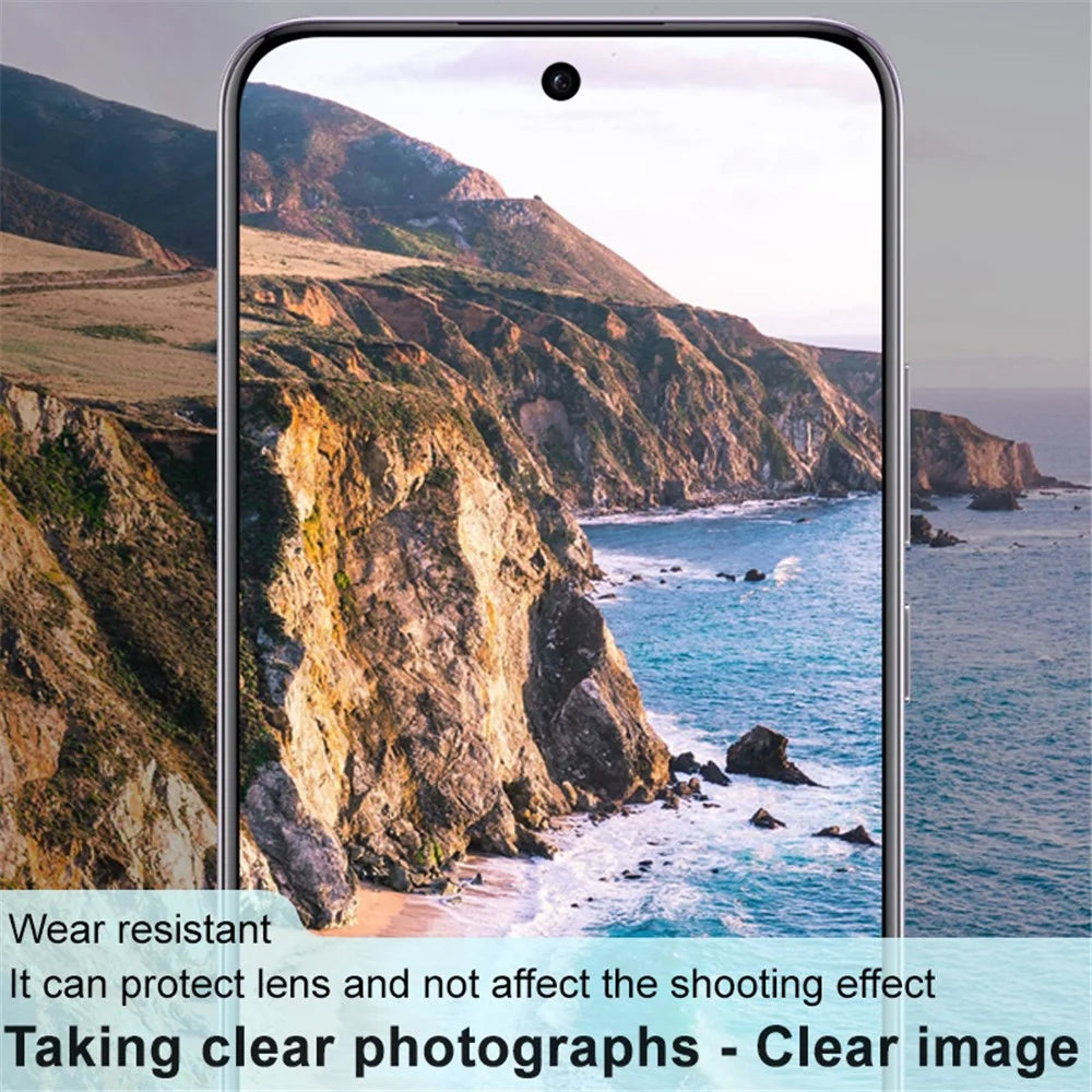 IMAK For Oppo Reno12 Pro 5G (Global) Camera Lens Protector+Acrylic Lens Cap Tempered Glass Film (Black Version) - 4