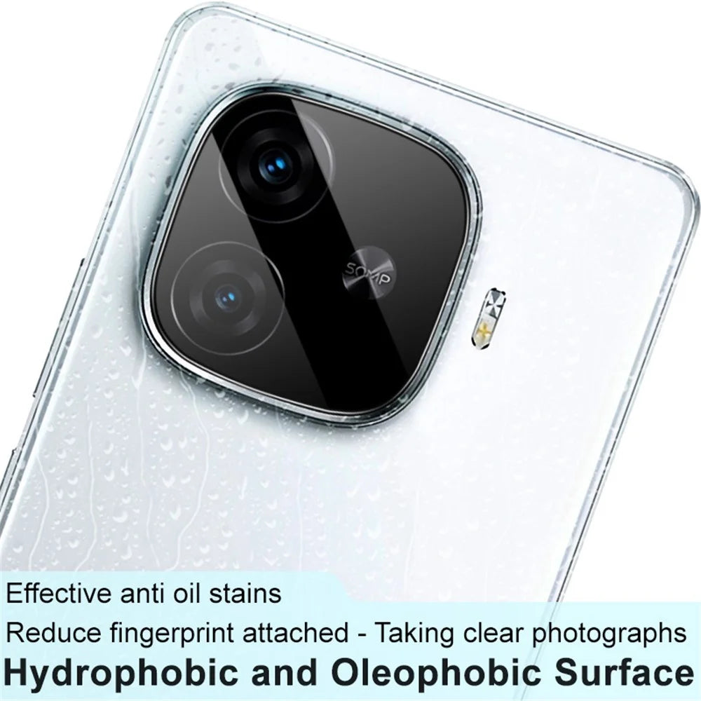 IMAK For vivo iQOO Z9 5G / Z9 Turbo 5G / Y200 GT 5G Camera Lens Protector Tempered Glass Film (Black Version) - 3