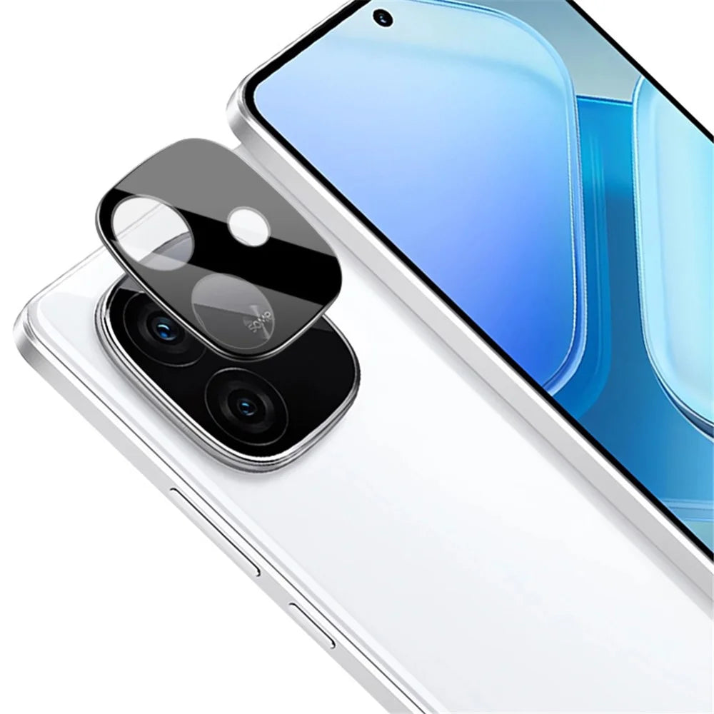 IMAK For vivo iQOO Z9 5G / Z9 Turbo 5G / Y200 GT 5G Camera Lens Protector Tempered Glass Film (Black Version) - 5